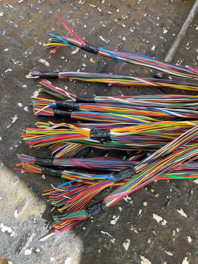 Copper cable splice